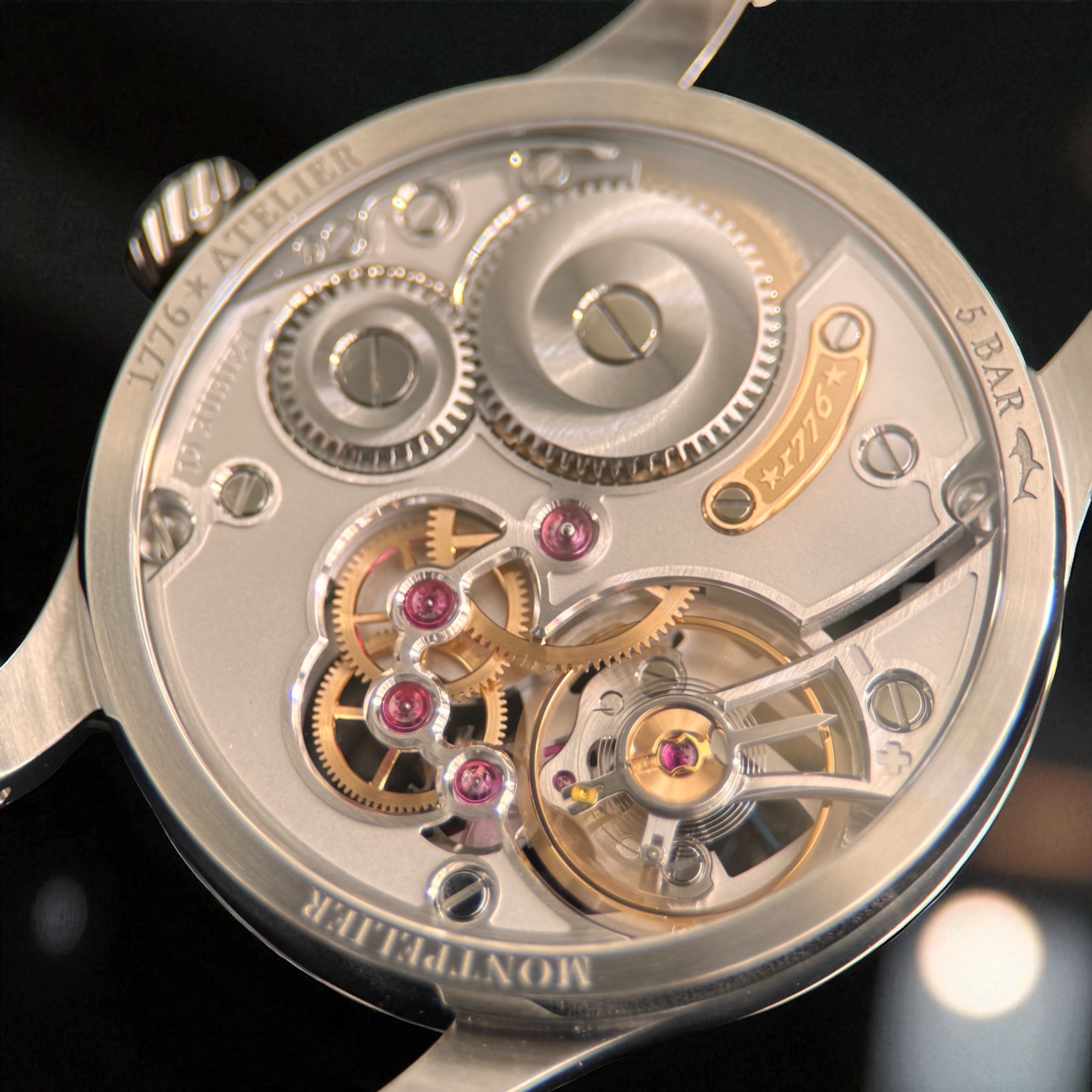 1776 Atelier movement finishing